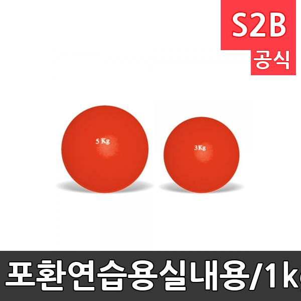 포환연습용-실내용/1kg 100mm, 2kg 105mm, 3kg 120mm, 4kg 125mm/포환던지기/육상용품/학교체육