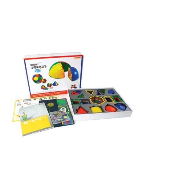 수학도형교구 폴리드론 Polydron 6학년 세트 씽키움기능성학습 학습보드게임 학습보드게임용품 초등체육교구 청소년체육 20705